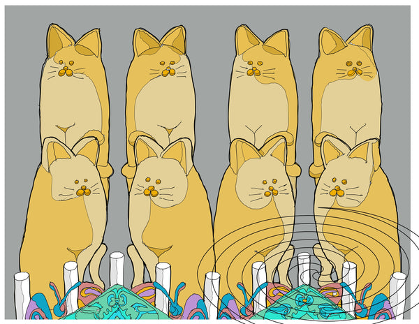 Garden Kitties