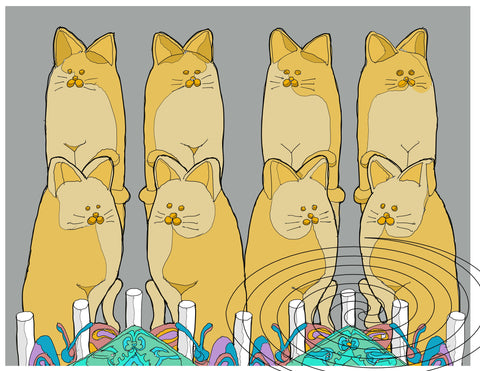 Garden Kitties