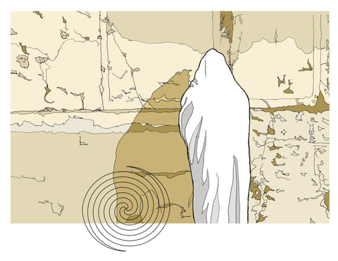 Man Praying at the wall